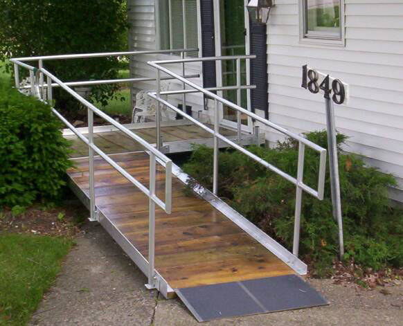 Residential Accessibility Ramp in Sandston, VA - Richmond Ramps