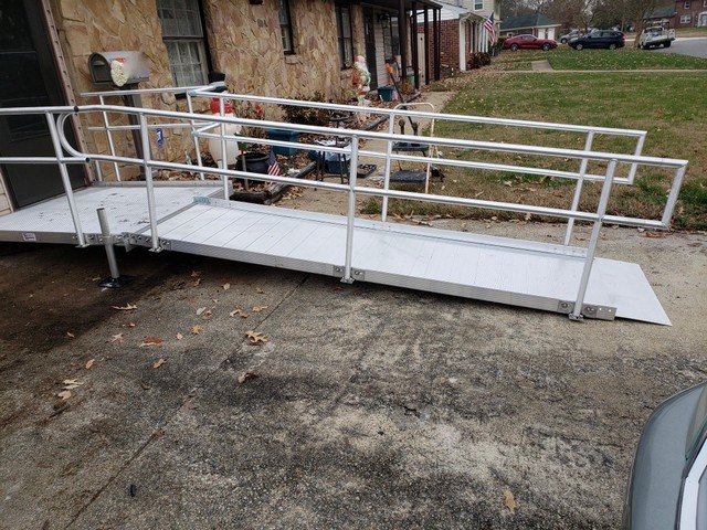Wheelchair Ramp Installation in West Point, VA