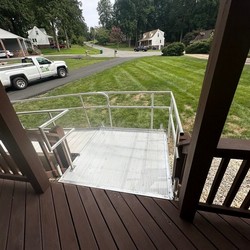 King William, VA Wheelchair Ramp Rental Project Gallery - Rental Ramp King William Va 4