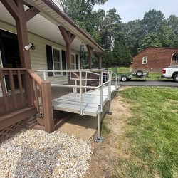 King William, VA Wheelchair Ramp Rental Project Gallery - Rental Ramp King William Va 5