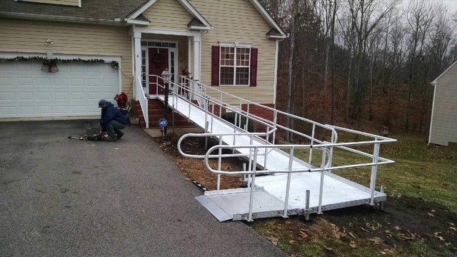 Wheelchair Ramp Installation in Fredericksburg, VA