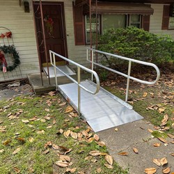 Williamsburg Wheelchair Ramp Installation Project Gallery - Wheelchair Ramp Installation Alesa Dr Williamsburg Va 2