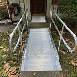 Williamsburg Wheelchair Ramp Installation Project Gallery - Wheelchair Ramp Installation Alesa Dr Williamsburg Va 3