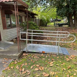 Williamsburg Wheelchair Ramp Installation Project Gallery - Wheelchair Ramp Installation Alesa Dr Williamsburg Va 4