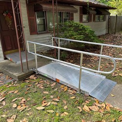 Wheelchair Ramp Installation on Alesa Dr in Williamsburg, VA