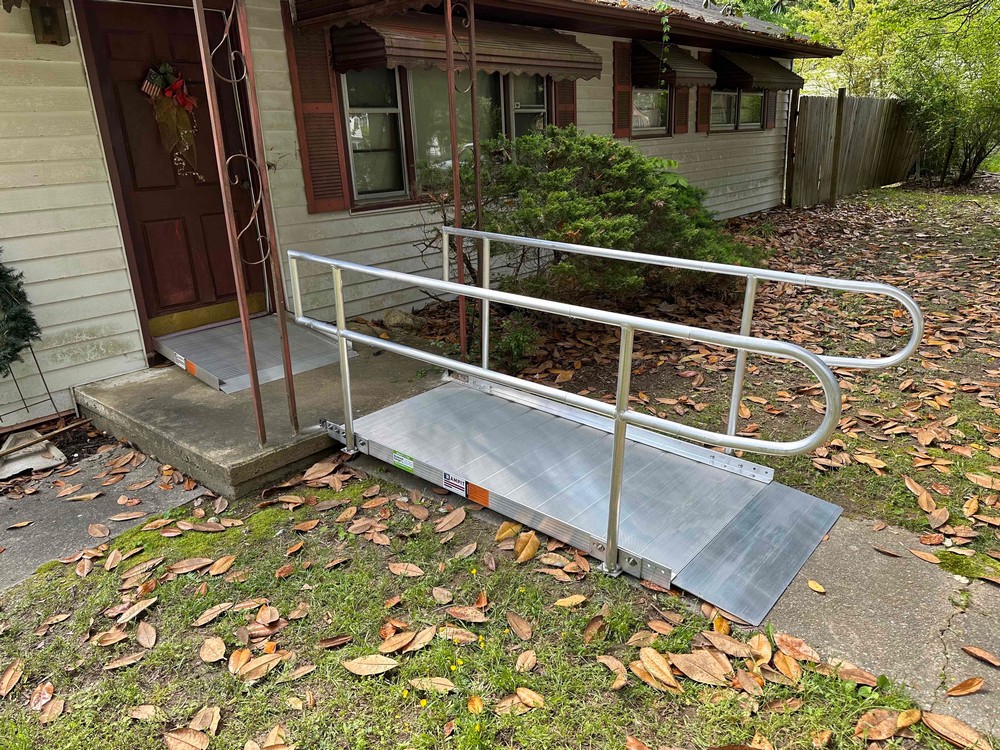 Wheelchair Ramp Installation on Alesa Dr in Williamsburg, VA