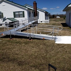 Charles City Wheelchair Ramp Installation Project Gallery - Wheelchair Ramp Installation Charles City Va 1