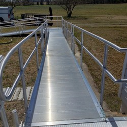 Charles City Wheelchair Ramp Installation Project Gallery - Wheelchair Ramp Installation Charles City Va 3