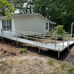 Emporia Wheelchair Ramp Installation Project Gallery - Wheelchair Ramp Installation Emporia Va 1