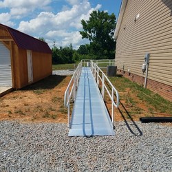 King William Wheelchair Ramp Installation Project Gallery - Wheelchair Ramp Installation King William Va 2