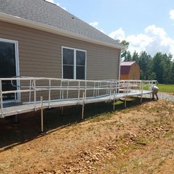 King William Wheelchair Ramp Installation Project Gallery - Wheelchair Ramp Installation King William Va 3