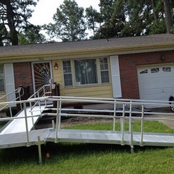 Poquoson Wheelchair Ramp Installation Project Gallery - Wheelchair Ramp Installation Poquoson Va 1