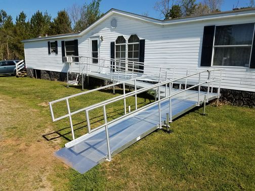 Wheelchair Ramp Installation in Sandston, VA