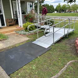 Suffolk Wheelchair Ramp Installation Project Gallery - Wheelchair Ramp Installation Suffolk Va 4