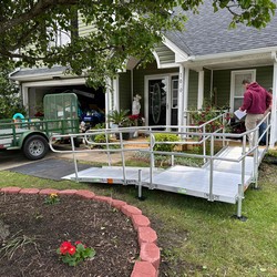 Suffolk Wheelchair Ramp Installation Project Gallery - Wheelchair Ramp Installation Suffolk Va 5