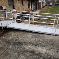 West Point Wheelchair Ramp Installation Project Gallery - Wheelchair Ramp Installation West Point Va 1