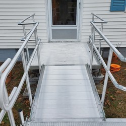 Windsor Wheelchair Ramp Installation Project Gallery - Wheelchair Ramp Installation Windsor Va 3